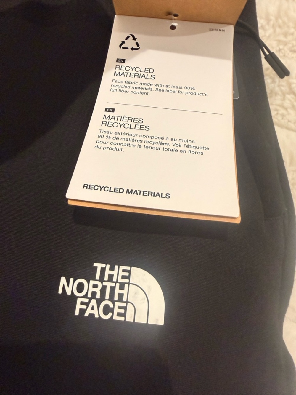 The North Face Black Womens Canyonland Joggers with White Logo